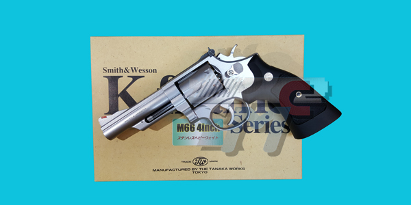 TANAKAi S&W M66 4inch Gas Stainless H.W. - Click Image to Close